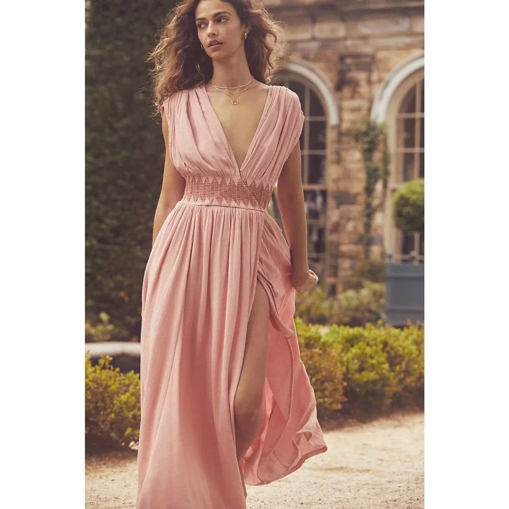 Free People Devon Midi Dress XS NEW